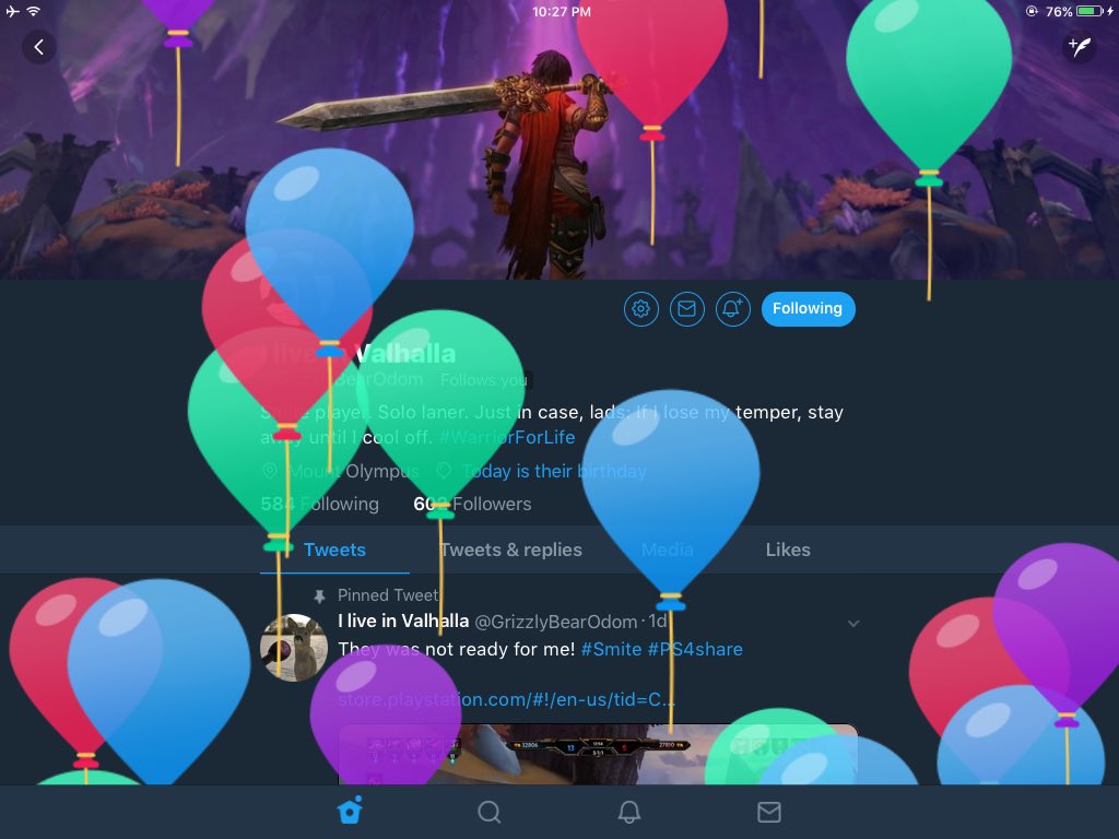 Happy Birthday, Eric Moore.    