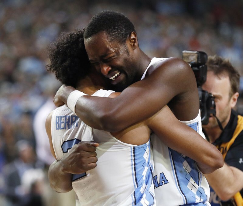 tvippolis's tweet photo. You can’t teach heart. These two get what it means to play for North Carolina. https://t.co/nq0ivOQJfJ
