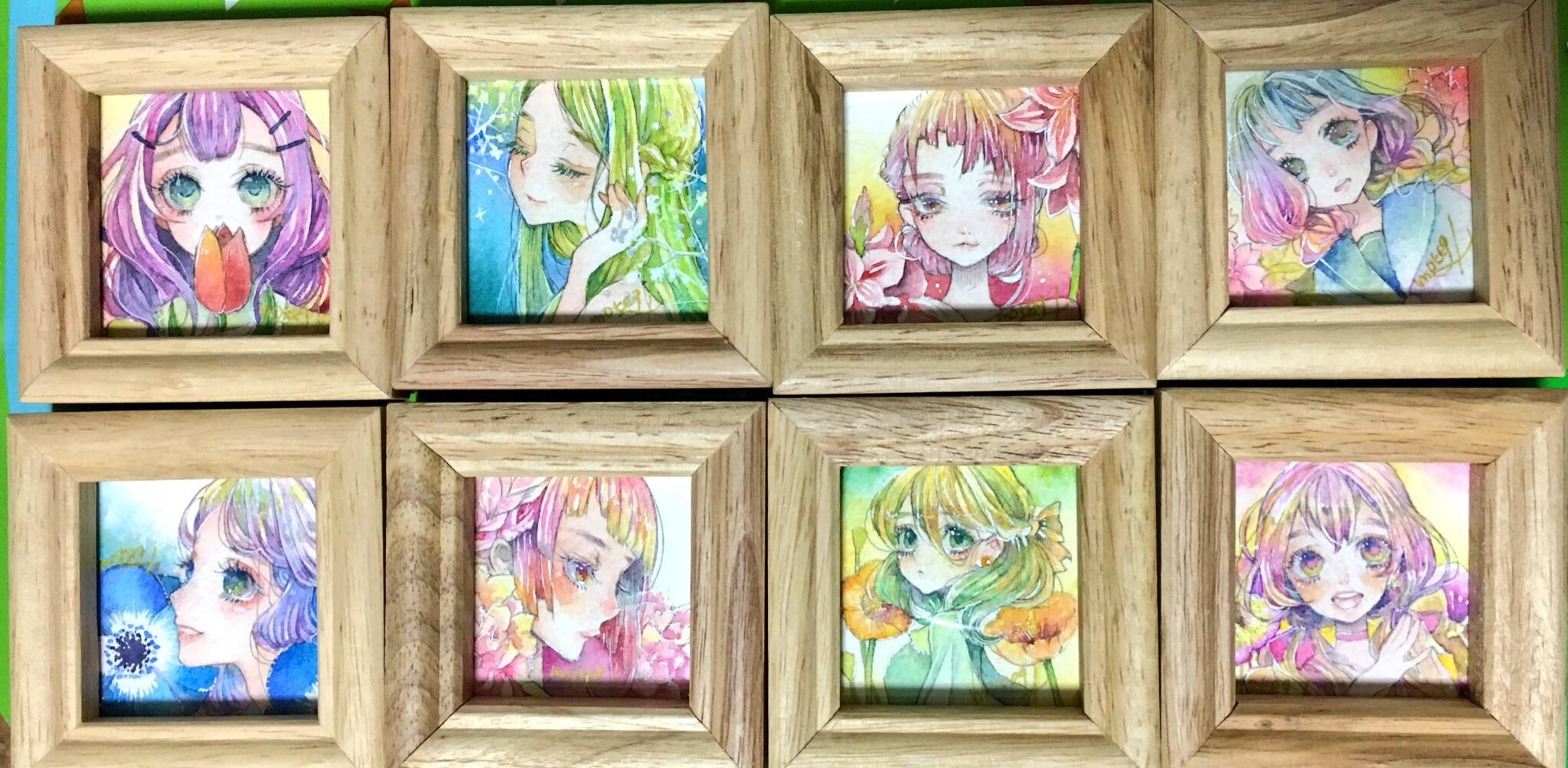 ✴︎ ご予約品 ✴︎　　イラスト　色紙 もてぎ on X: 