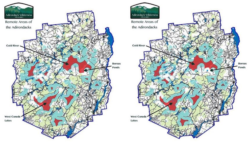 tylerhikes's tweet photo. You may hear people champion the #Wilderness addition at #BoreasPonds in the #Adirondacks.  But when you open motorized access to the dam, you actually lose more #remoteness and #backcountry. 

Isn’t this remaining backcountry worth our best efforts to save?  Now less than 5% 🤔 https://t.co/e0G6v6TqRO