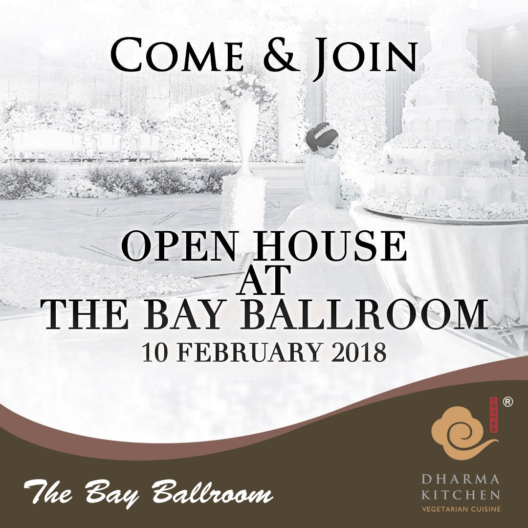 Dharma_Kitchen's tweet photo. Kunjungi Stand @Dharma_Kitchen pada acara:
OPEN HOUSE THE BAY BALLROOM
Baywalk Mall Lt.11 Pluit Jakarta Utara
Sabtu, 10 Feb 2018, 12.00 - 20.00 WIB
#pameran #bazzar #vegan #vegetarian #veganresto #healthyfood #catering #dharmakitchen #thebayballroom #baywalkmall #greenbaypluit https://t.co/Inn4p0w2nY