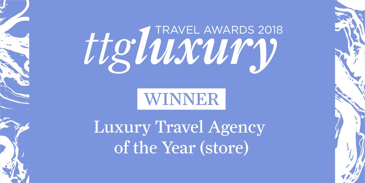TTGMedia's tweet image. We're highlighting some of the UK's best luxury travel agents next – and the winner of the #ttgluxawards Luxury Travel Agency of the Year (store) is … @PureDestination in Sutton Coldfield! Congratulations and thanks to sponsor @CelebrityUK #ttgluxury #Awards