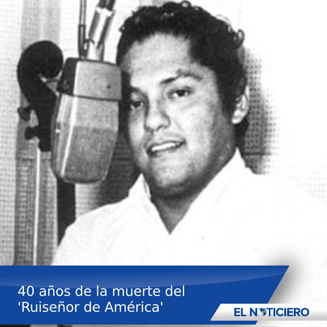 Hoy se cumplen 40 años de la partida del inmortal Julio Jaramillo, este día se realizarán diferentes actividades en su memoria. ¿Cuál de sus temas es el que más recuerdas?