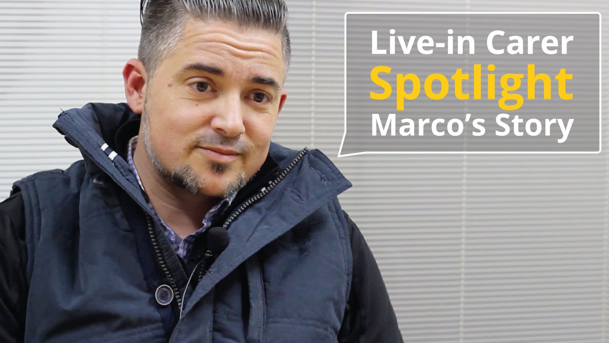 From South Africa to the UK, Marco has been on an incredible journey. He's now one of our amazing live-in carers. Hear Marco share his story: goo.gl/HmTrBw #LoveOurCarers #CarerSpotlight