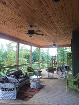 Extreme How To On Twitter Install A Wood Plank Ceiling