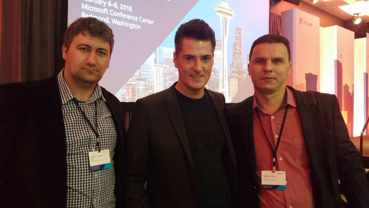 LanacoCompany's tweet photo. Drago nam je što smo bili dio Microsoft Global Education Partner Summit-a 2018. 🌍 Još jednom smo potvrdili status kompanije koja kreiranjem svremene IT tehnologije osnažuje obrazovanje 21. vijeka. 👈📱💻🖥️📚🗞️. I dalje nastavljamo u tom smijeru! 🙂
#microsoft #geps #lanaco https://t.co/zWKWCyRjBE