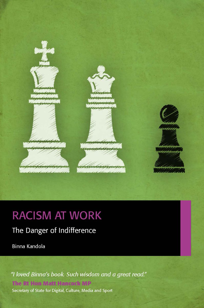 PearnKandola's tweet image. 'We need to be reminded of our unintended capacity for bias and all those involved in leading organisations, or managing and developing talent within them should read Binna's new book.' Debbie Carter – @TrainingJournal #RacismAtWork
