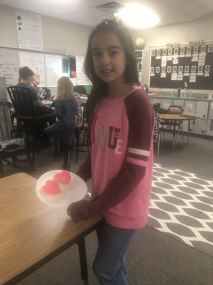 ccowell82's tweet photo. Baking Club is getting ready for Valentine’s Day... Love Heart Fairy Bread! @Longbranch_Elem #LBE20 #MISDProud https://t.co/SdhOySTHaH