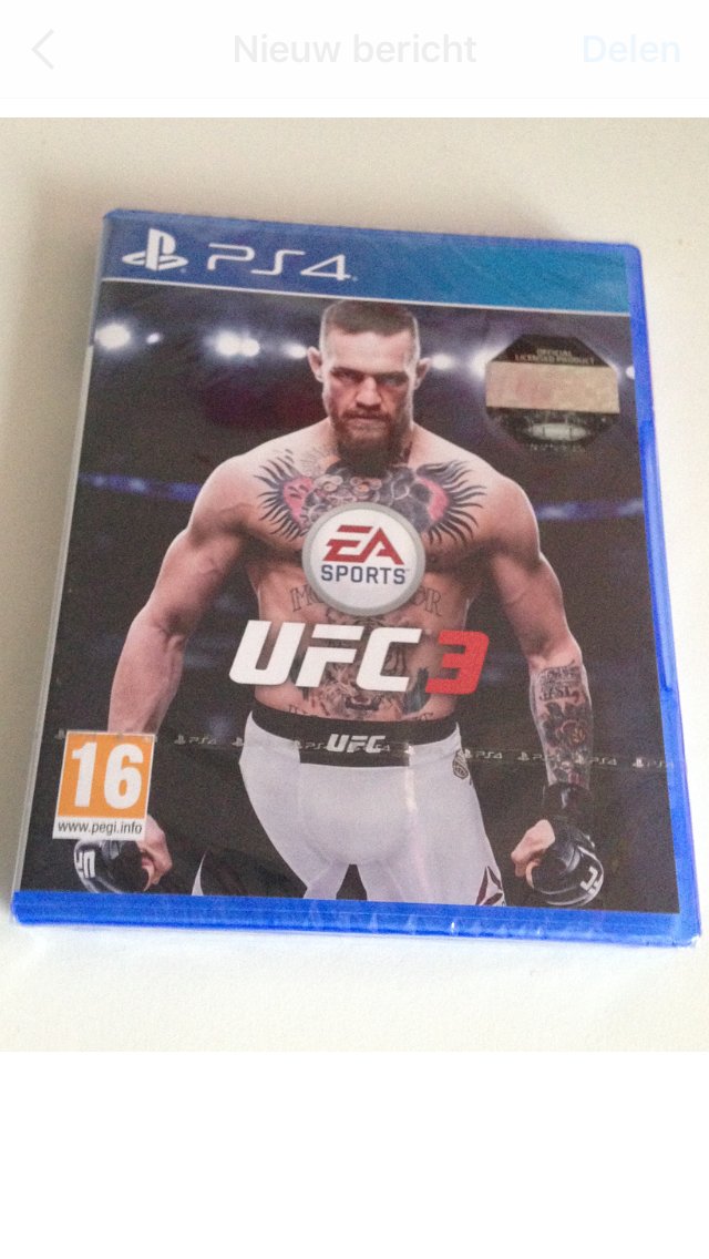 TheNizarator's tweet image. Daar issie dan: UFC 3, met dank aan @Game_Resource en @Kaakmanstwitch big Thanks