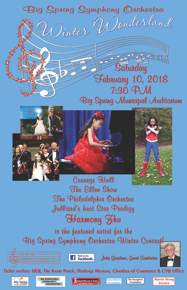 VisitBigSpring's tweet photo. Don't forget to check out the @bigspringsymph tomorrow at 7:30pm at the Municipal Auditorium! https://t.co/45jQYBdt5b