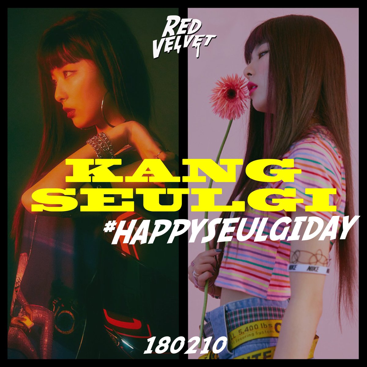 5REDVELVET's tweet photo. #HappySeulgiDay from 5REDVELVET 🎂💛

by @revelcity https://t.co/LQo6H0uBKq