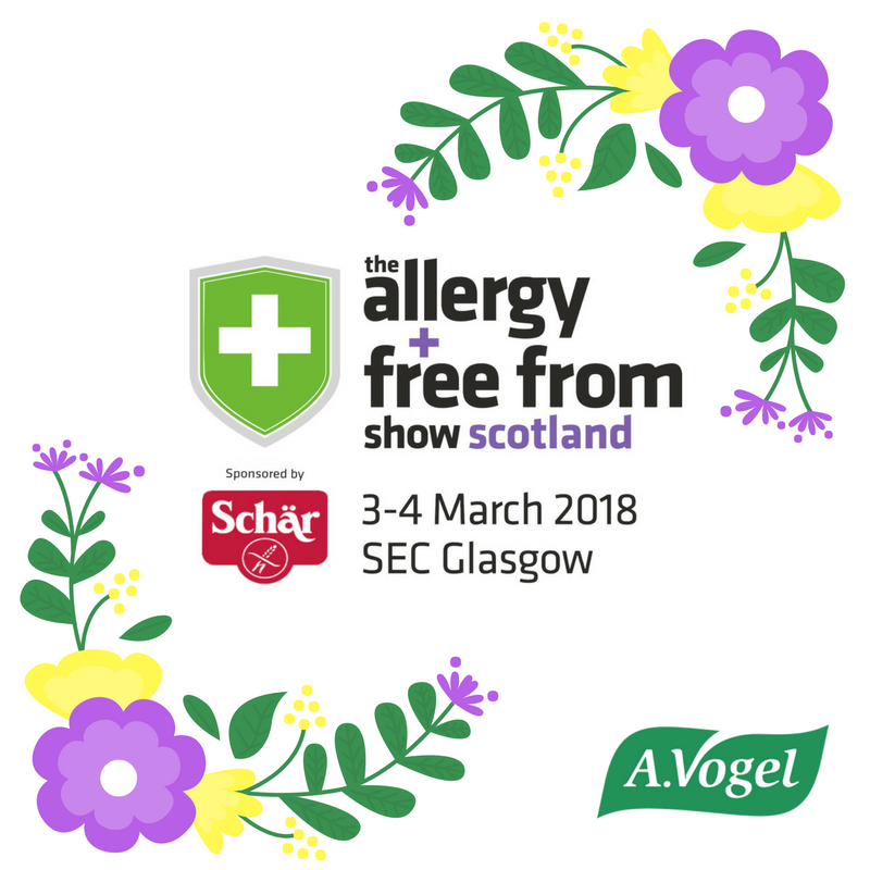 We shall be attending the Allergy + Free From show on 3-4 March at SEC Glasgow, and would like to invite you along!
Follow the link below to download your free tickets to the world’s largest celebration of ‘free from’ food, drink and lifestyle products. 😀 ow.ly/a0Af30ihqTH