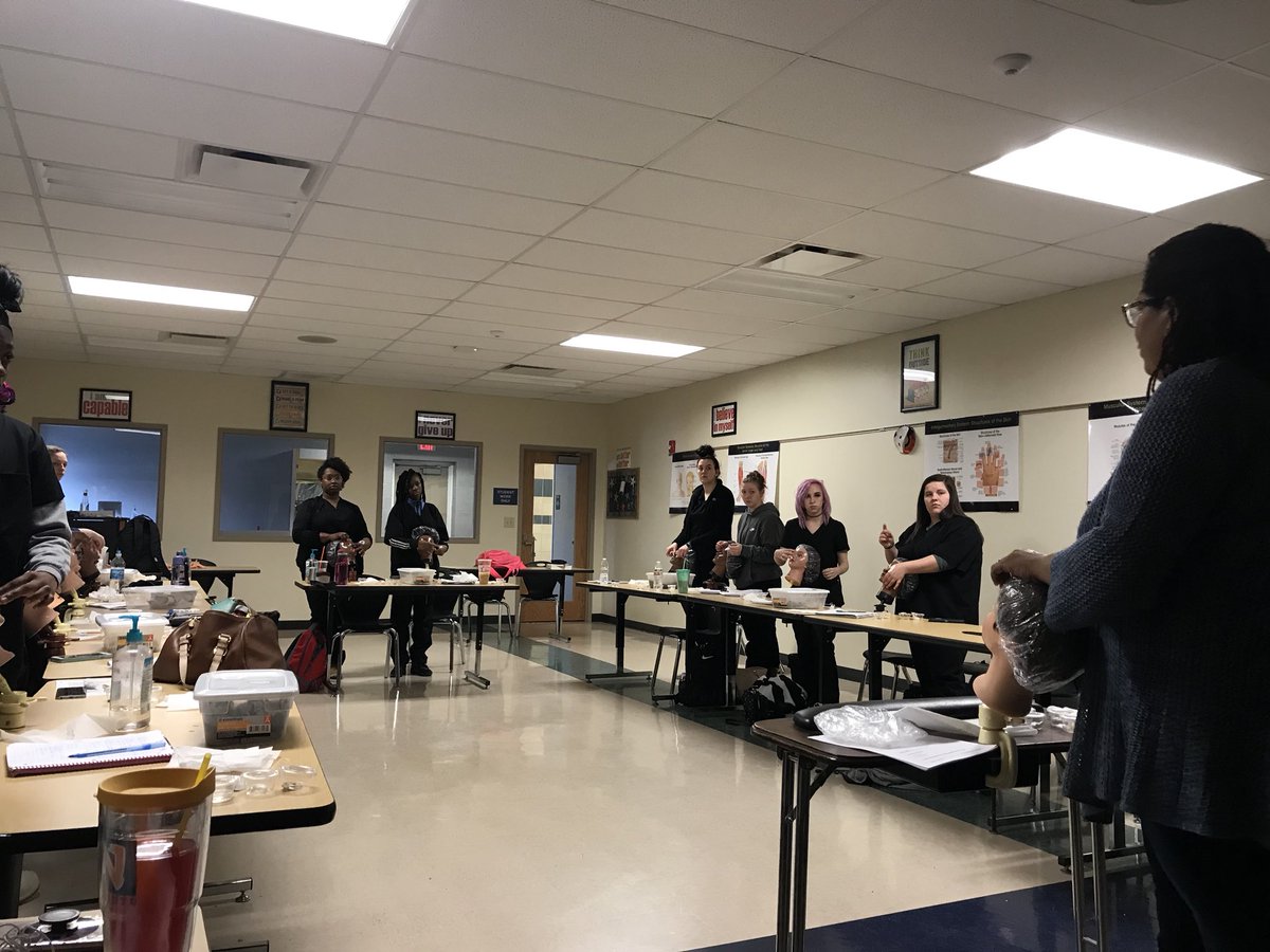 abudakark's tweet photo. Facial day with Juniors @NWHS_Admin @BTiYS Who wants to volunteer? #spavoice #transforminglives #OneButlerTech #relaxitsfriday https://t.co/VNtClKfqez