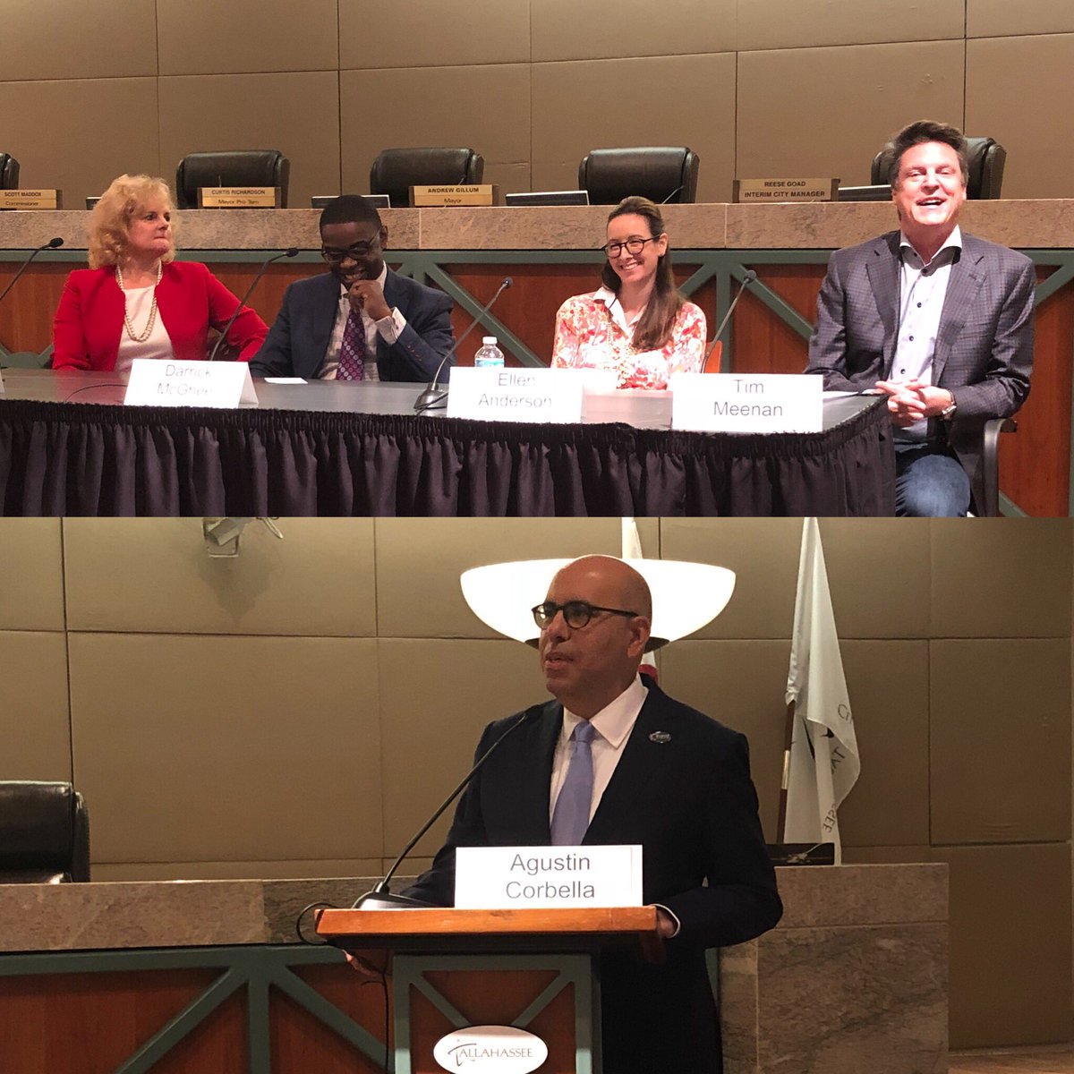 LeadFLConnect's tweet image. Exciting panel discussion happening now during Leadership Florida Connect Day in the Capital! Thank you, @Meenan2Tweet , Ellen Anderson, @MarionHoffmann and @DarrickDMcGhee for serving on the panel. Also, thank you to @guscorbella for moderating the panel. #LFConnectDay2018