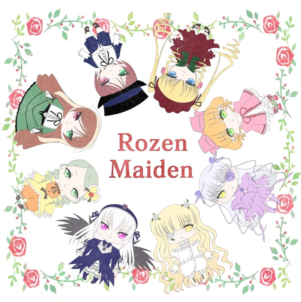 HyiRaUuknA's tweet photo. ローゼンメイデンのドールたちデフォルメです！！

#絵描きさんと繋がりたい 
#ローゼンメイデン 
#RozenMaiden https://t.co/iz3UJ3e5NU