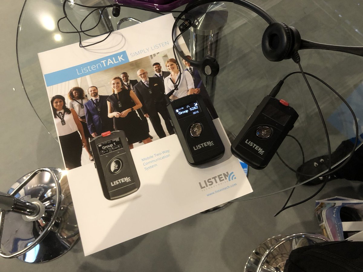 Beaconcreatives's tweet photo. RT @Kev_McLoughlin: Thanks @ampetronic and @ListenTech for the loan of a Listen/Talk transmitter/receiver pair. They worked brilliantly for #assistivelistening during #ISE2018 - clear/intelligible and good reduction of ambient noise. #hearingloss #AVTwee… https://t.co/Pf2NdPhjVO