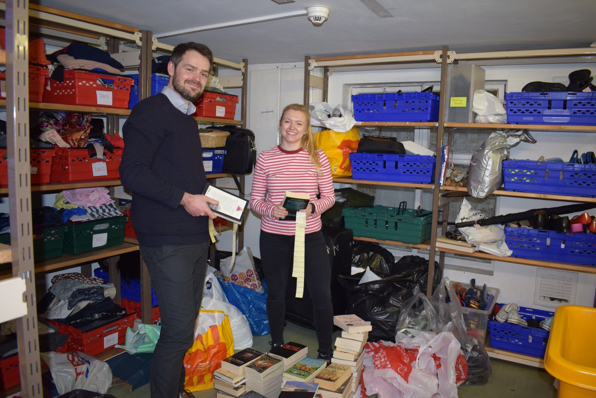 CardinalHumeCHC's tweet photo. Our charity shop is a success thanks to wonderful volunteers such as Tom and Ella from @faststreamuk helping us out today! If you'd like to volunteer in the our shop please get in touch volunteering@cardinalhumecentre.org.uk https://t.co/1sF4ODjT0w