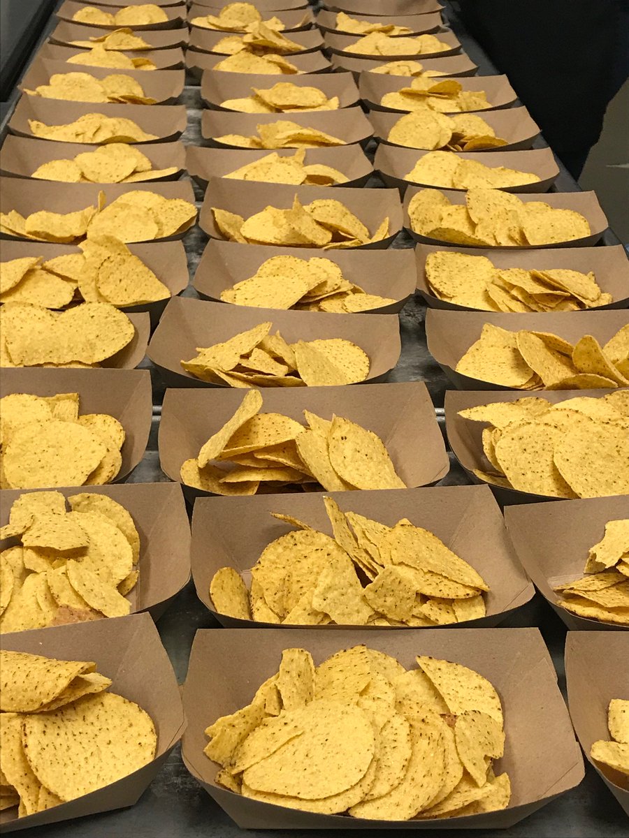 TGIF! Nachos R lined up & ready 4 cheese & meat! In addition 2 usual favorites 2day u can enjoy TurkeyDinner w potatoes stuffing&cranberry Sauce ClamChowder w rolls& ChickenCaesarWraps&Pre-made Salads Don't 4get 2 visit salad bar& grab ur fruit&milk! Have a great weekend!!