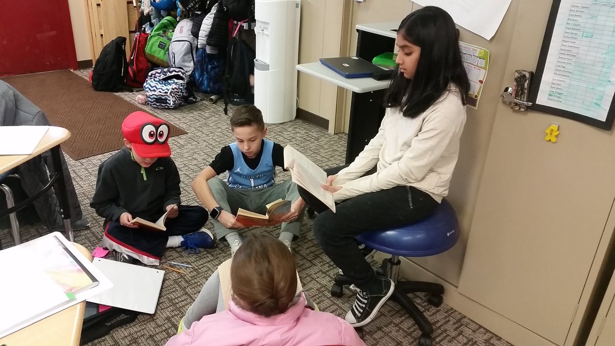 JulieNiebauer's tweet image. Loving literature circles!   #itsworthit
