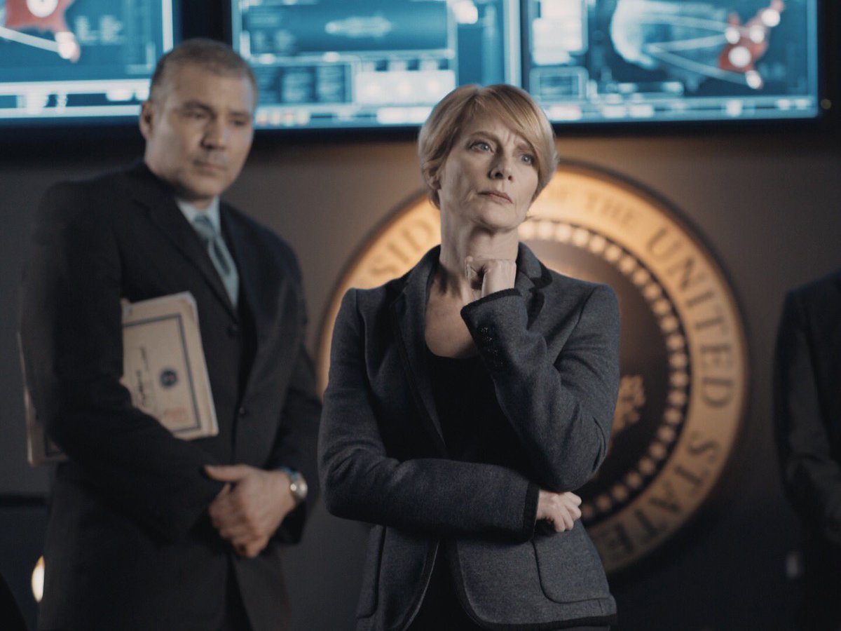 ageoflivingdead's tweet photo. Commander in Chief President Margaret Robertson (@juliafarino ) balances the fate of her nation against the rest of the world. This sunday on Fox Action. 
.
.
.
.
.
#ageofthelivingdead #vampires #eastvswest #livingdead #thelivingdead #aotld #blood #humans #humansvsvampires https://t.co/3byOdMN48z