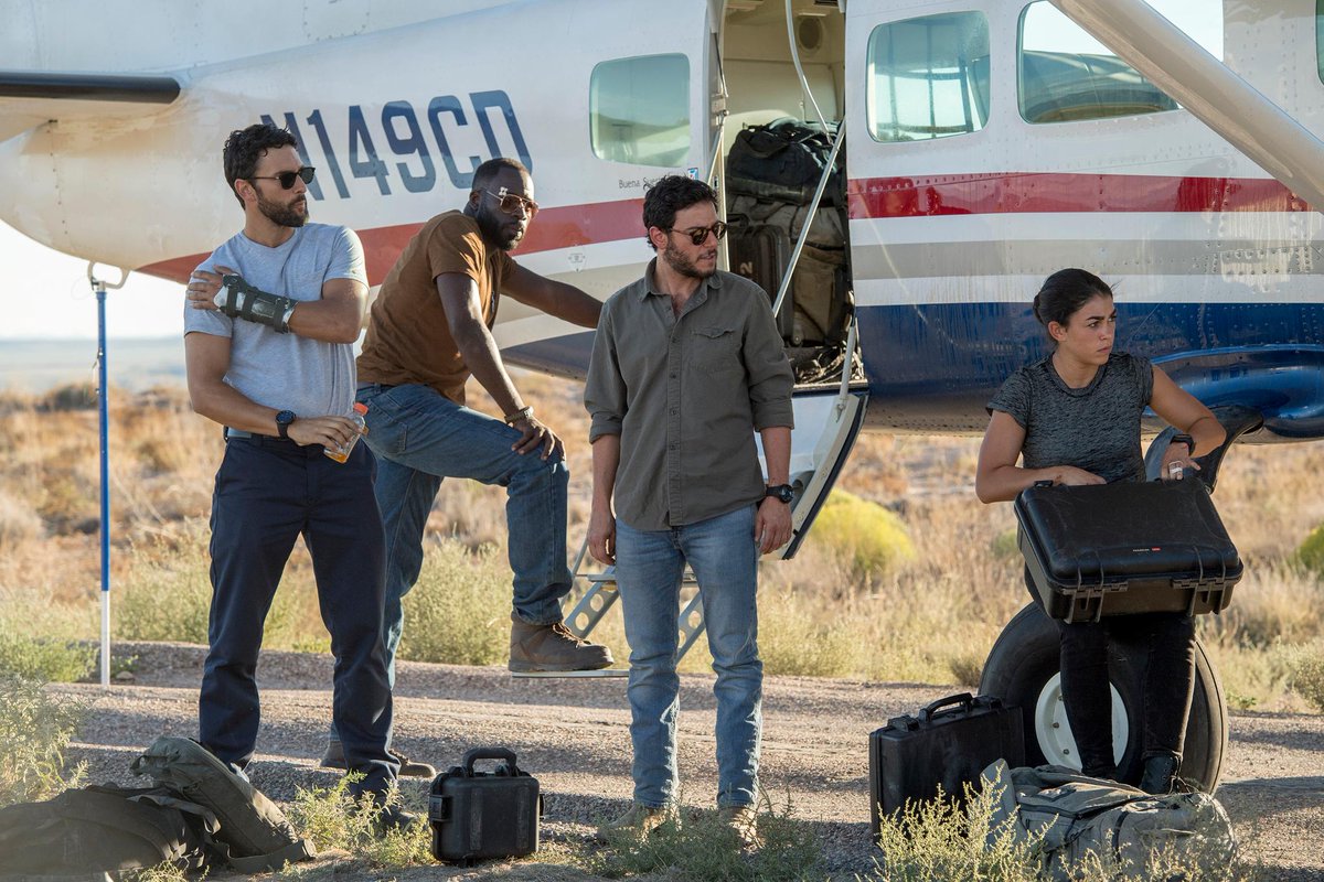 The dream team. #TheBrave