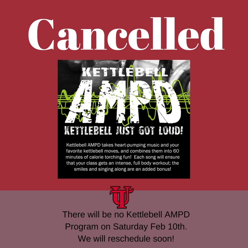Sorry for any inconvenience Spartans. We will reschedule soon!