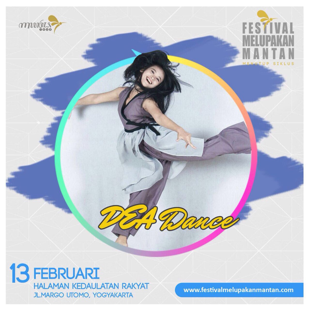 DEA Dance juga turut ambil bagian di festival ini sekaligus menutup siklus empat tahunan FMM

#FestivalMelupakanMantan