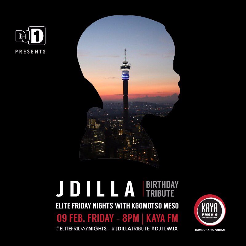 HiphopSection's tweet photo. Celebrating the life of #JDilla with @Dj1D on @kayafm95dot9 #8PM #EliteFridayNights with @Kgomotsomeso #JDillaChangedMyLife #DillaStateofMind #StationOfTheYear #YourFrequency #Tunein #HiphopRadio #hiphoptakeover https://t.co/Ai3ZoyurtL