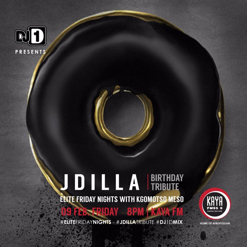 HiphopSection's tweet photo. Celebrating the life of #JDilla with @Dj1D on @kayafm95dot9 #8PM #EliteFridayNights with @Kgomotsomeso #JDillaChangedMyLife #DillaStateofMind #StationOfTheYear #YourFrequency #Tunein #HiphopRadio #hiphoptakeover https://t.co/Ai3ZoyurtL
