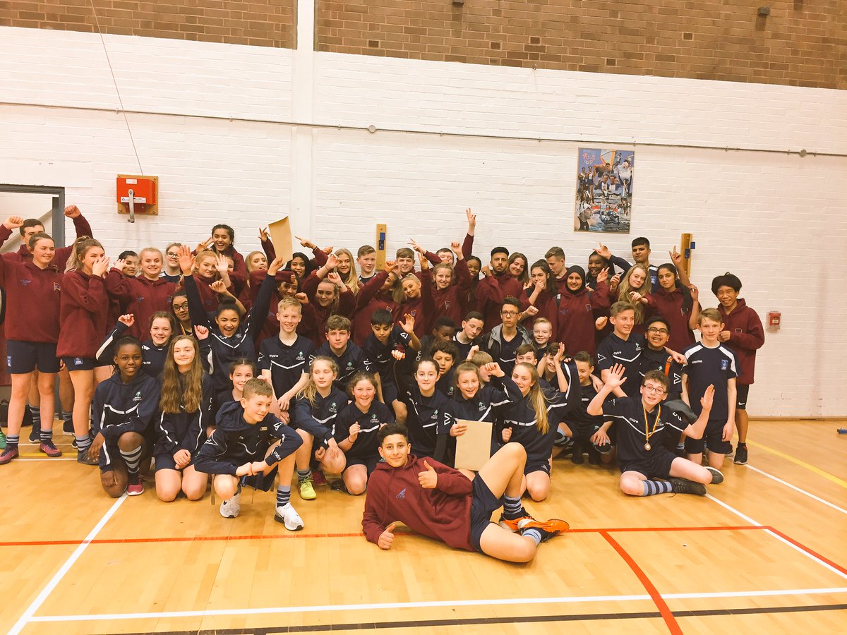 Beckfoot Thornton out in full force. Well done to all our young leaders and competitors today #Proud #LeadingByExample #BSG18