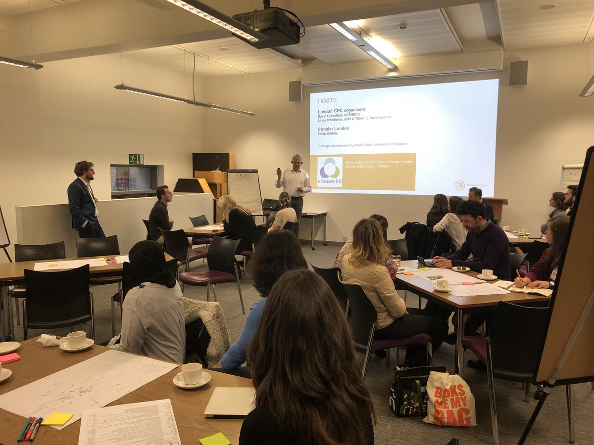 LindaSasta's tweet photo. And we’re off, mapping #london’s #circulareconomy for @CircularEClub #MappingWeek Great energy and lots networks, like @MayorofLondon #GLA partners, all keen to use the information we collect. #SmartLondon #SmartCity https://t.co/RX9RSCZu5C