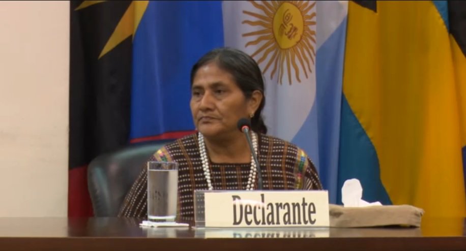 CorteIDH's tweet photo. Audiencia Pública del Caso Coc Max y otros Vs. Guatemala
Interrogatorio por parte de los representantes de las presuntas víctimas a la declarante Natividad Sales Calmo
Siga la transmisión en https://t.co/Zj0tCmK8y7 o https://t.co/OqMi3ONpHr
#121POS https://t.co/GPjeQ9IyLw