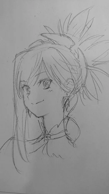 落書き。絵も描かねば。武蔵ちゃん上手くなりたい。 