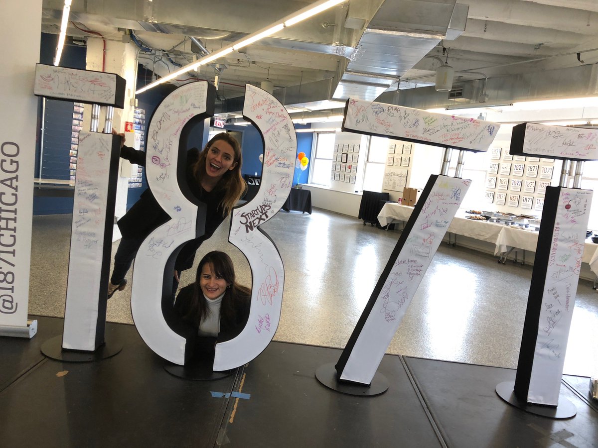 ParminderBatra's tweet photo. Can you spot the excited new cohort members? Thanks @1871Chicago for hosting a great breakfast event for the Advanced Members Program yesterday. 👏 https://t.co/zQ0oHe5VfX