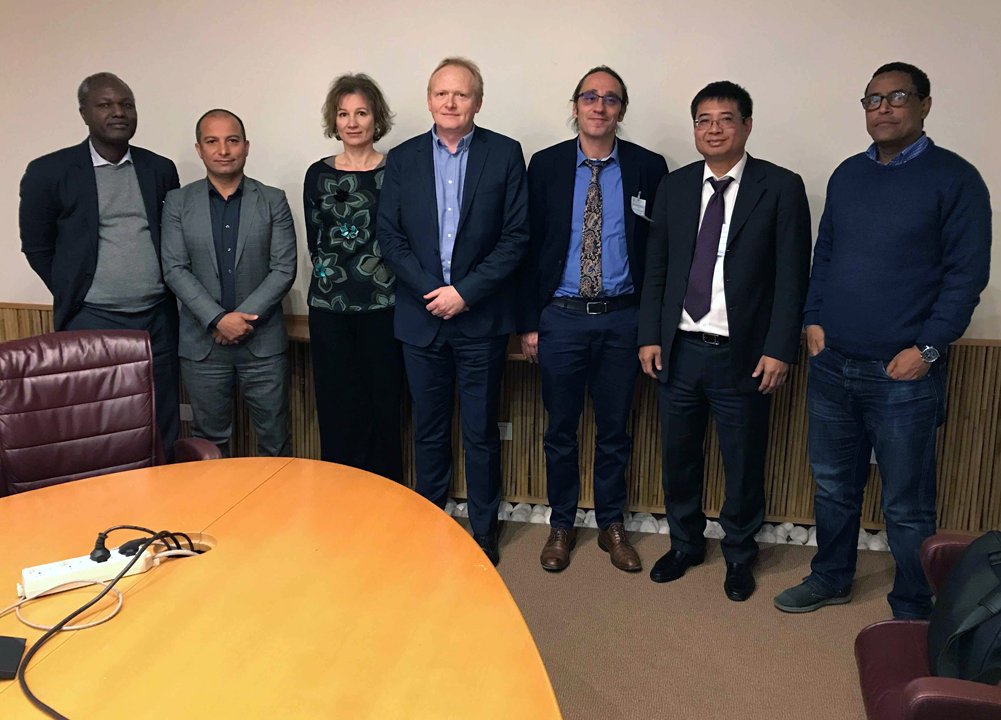 TE_FOOD's tweet photo. Erik, Trung, and Dr. Gabor Pajor were invited to present TE-FOOD to representatives of FAO (Food and Agriculture Organization of the United Nations) in Rome. https://t.co/OgcR6WGzvc
