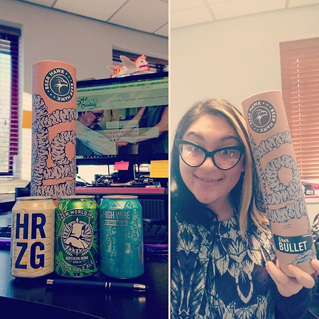 abl_business's tweet photo. Thank you to Splat Training for the beer!! Great present to our Digital Designer & Developer to finish the week with!
@thebeerhawk
#workpresents #bonus #fridaytreats #patontheback #craftbeer #craftnotcrap #yorkshirebeer #workhardplayhard #worthit https://t.co/bFRu1RSufk https://t.co/5Kbt9d7Muq