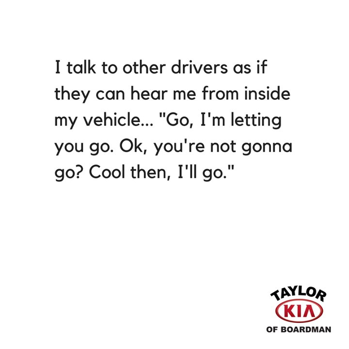 KIAofBoardman's tweet photo. It’s only awkward when I have passengers… #FunnyFriday https://t.co/clH48BPEoq