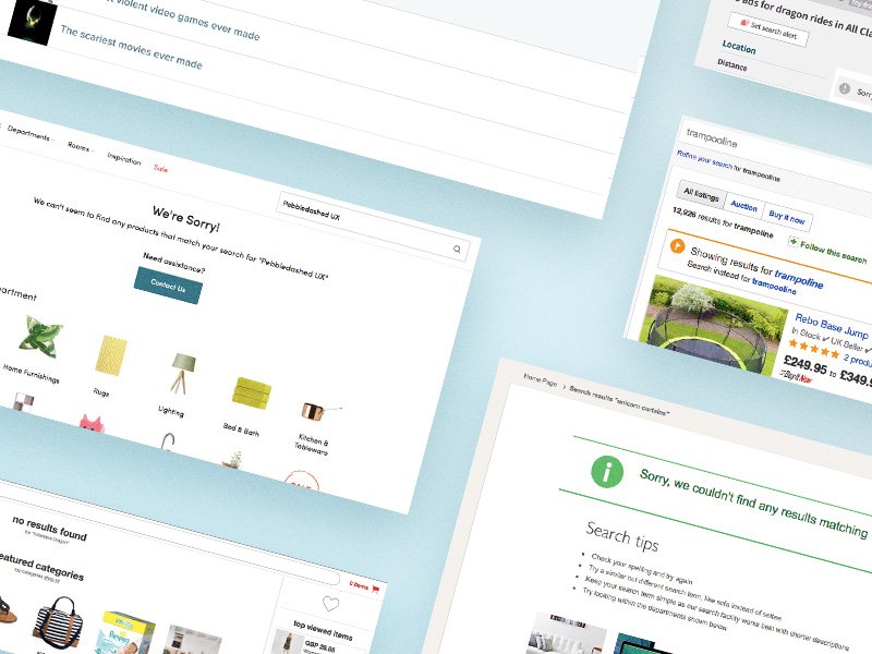 Design 'No Results Found' Pages that Get Results buff.ly/2EdhZvS