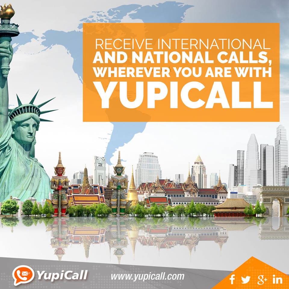 YupiCall's tweet photo. Receive international and national calls wherever you are with YupiCall. https://t.co/tYLe1KZ8Nu