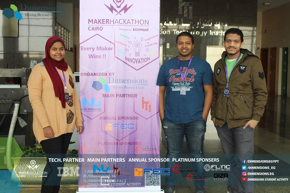 Dimensions_eg's tweet photo. Give a man a fish and you feed him for a day ; but give him #Techno_fish and you feed his fish life time 😉🐟
#Techno_fish is an automated fish feeder which replaces hand feeding 
https://t.co/m14z3L2K6a
#EveryMakerWins
#MakerHackathon
#Dimensions9 https://t.co/hQJ2mTknPV