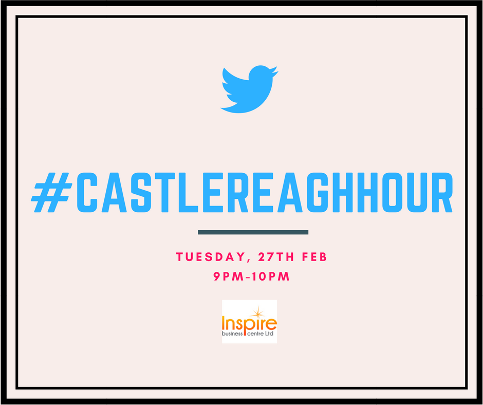 NiInspire's tweet photo. Join us the last Tueday of the month for #Castlereaghhour! Tuesday 27th February 9pm-10pm! https://t.co/vWlYa9PULZ