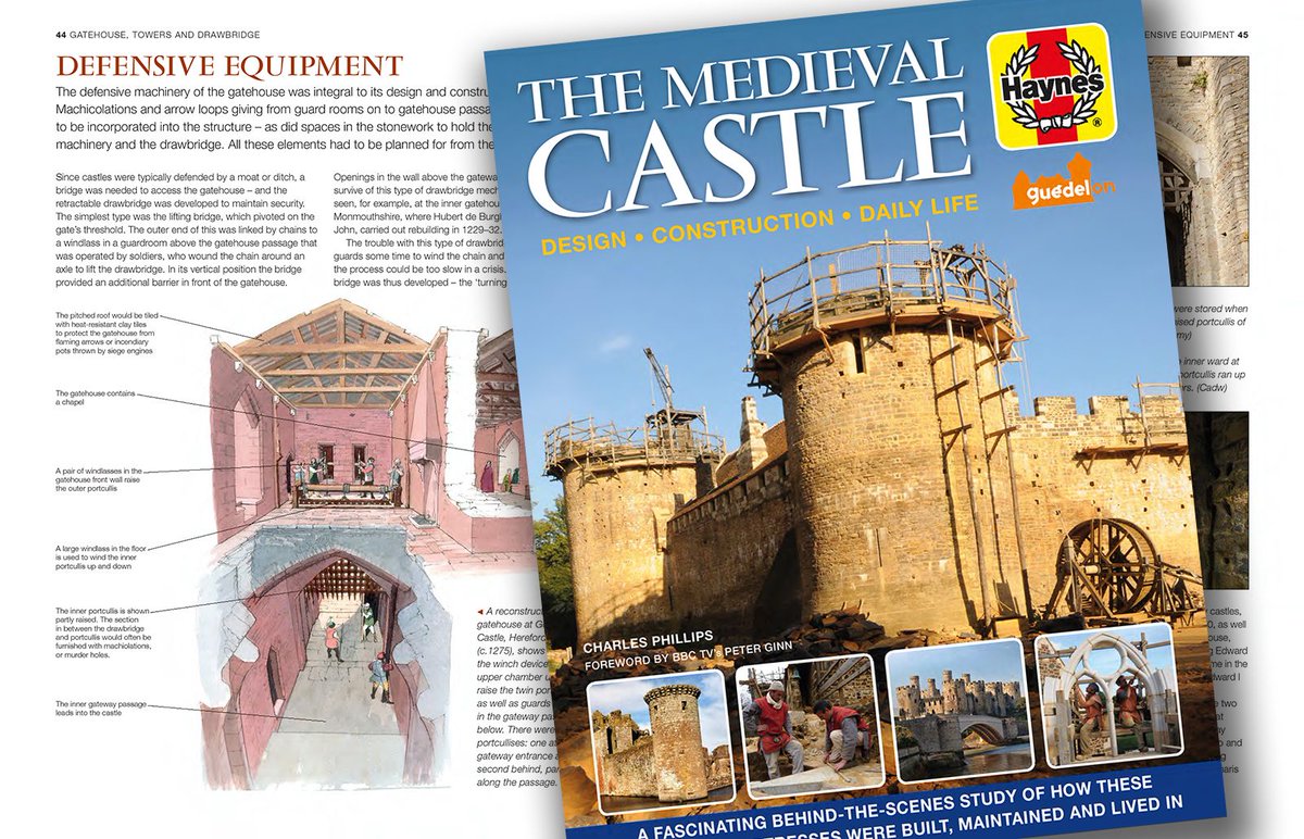HaynesManuals's tweet photo. COMING SOON! Our latest History Manual is an illustrated, behind-the-scenes look at #medieval #castles by Charles Phillips, with a foreword by BBC TV's Peter Ginn: https://t.co/b6ynmXRN7j
#history @GuedelonCastle @CastlesOfEurope @HistoryExtra https://t.co/Axrk7doJ0y