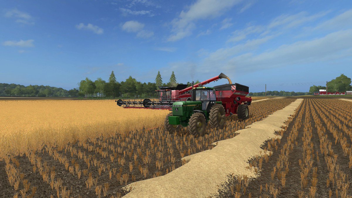 maxmov_'s tweet photo. More toys coming in, but at the end of the day all we do is work!#fs17 #farmingsimulator2017 #AmericanFarming #harvesting #johndeere https://t.co/uOg1lF9VeF