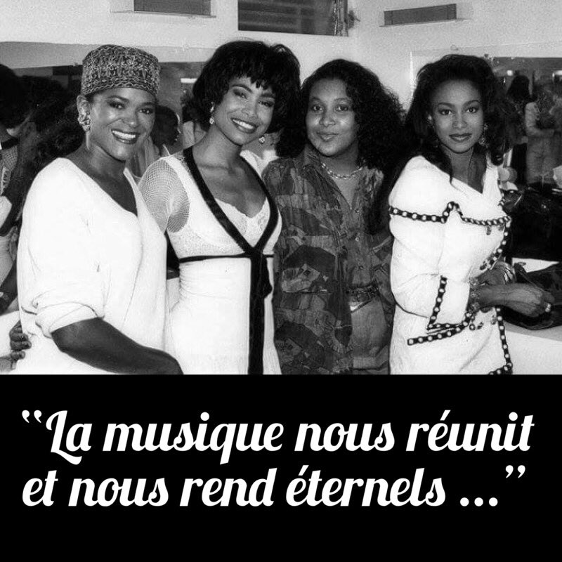 [PenséeDuJour] 
Une mention spéciale à mes soeurs artistes #edithlefel et #jocelyneberoard 💜
Vous mon public, je compte sur votre présence et votre amour précieux  pour immortaliser ensemble ce moment unique du #28avril2018 au #Trianon #Paris #TSV Je vous aime <3
