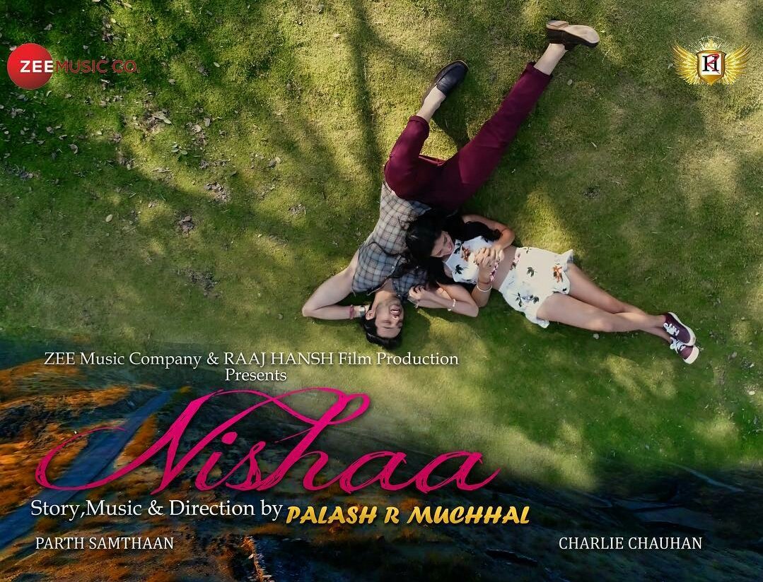 Music video #Nishaa, featuring #ParthSamthaan and #CharlieChauhan to release a day before Valentines day. Story, Music and direction by #PalashMuchhal.