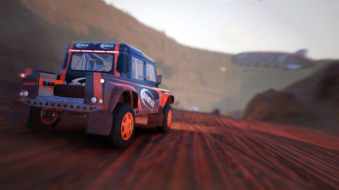 Gravel racing game