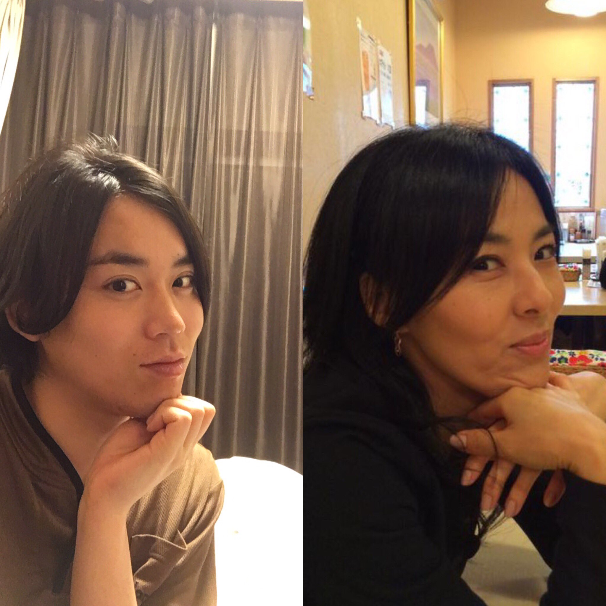 クマムシ佐藤大樹 髪伸びたなーって鏡見てたらおれ井森美幸さんにめっちゃ似てるんじゃないって思ってきたんだけど 菅田くんとか小瀧くんに寄せてたけど1番似る気がするんだけど T Co 0cy9chngrd Twitter