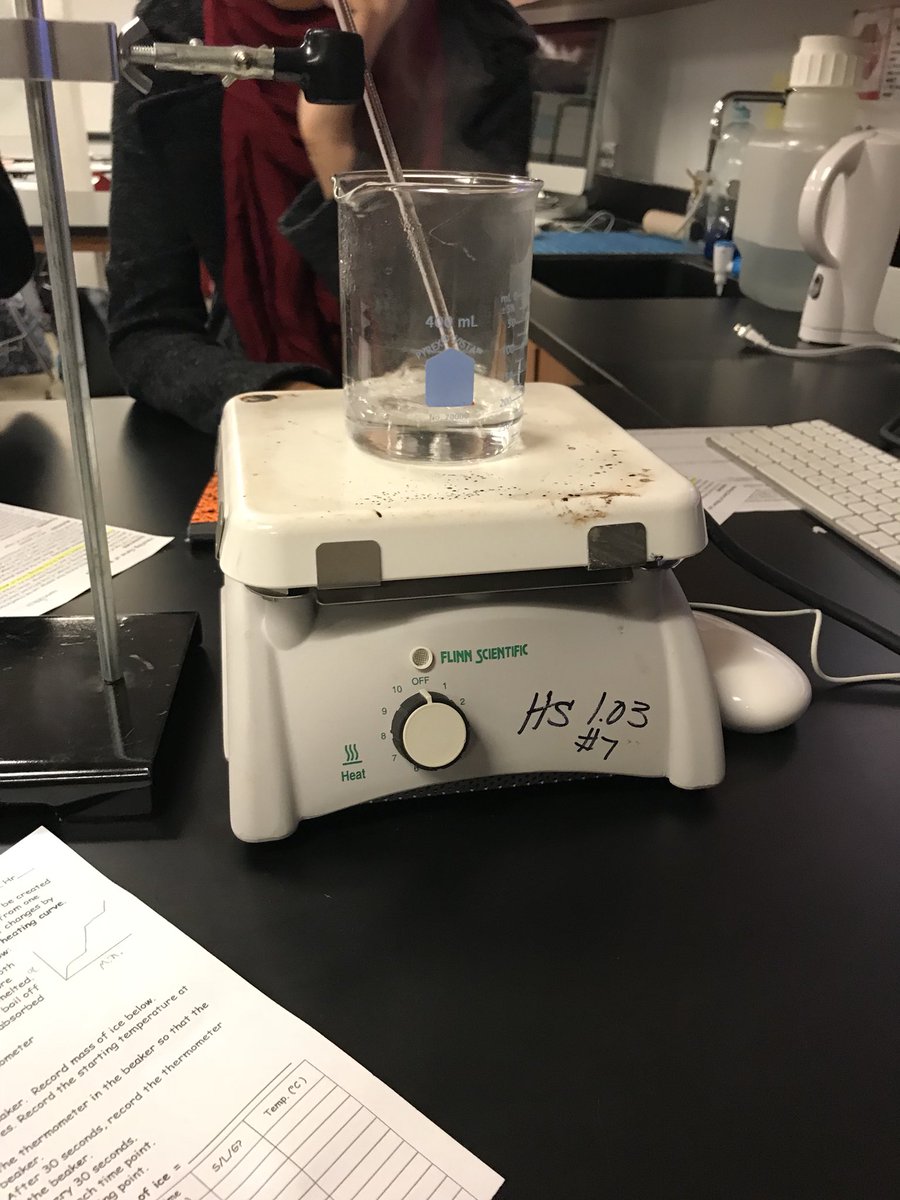 MWS_science's tweet photo. Exploring the heat curve of water. #MYP #chemistry #MWS_science #Meridianschool #sciencerocks #IB https://t.co/IgLKwFY8nC