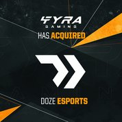 FyraGG's tweet photo. We have obtained @DoZeEsports, and look forward to the great future ahead!

#DoZeOn #FyraAway https://t.co/pxlBBfmHgJ