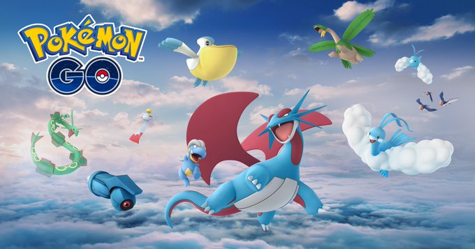 ポケモンgo 第三世代 ホウエン地方 の ひこう ドラゴン タイプが新たに実装 ポケモンgo攻略まとめwiki ゲームドライブ ゲードラ